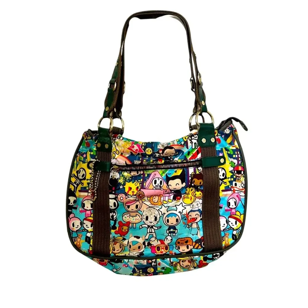 Retired Tokidoki Celebrazione Carezza hobo bag purse nylon Handbag